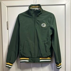 Green Bay Packers Official NFL Brand Full Zip Jacket Women’s Size Medium